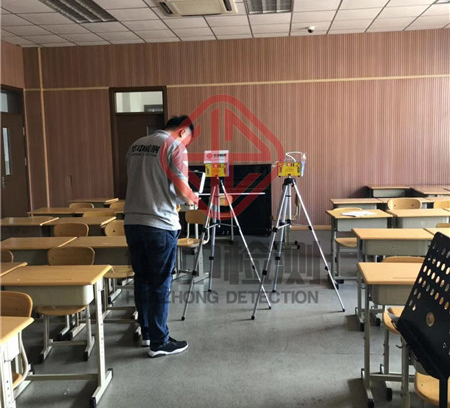 青岛二中分校室内空气检测